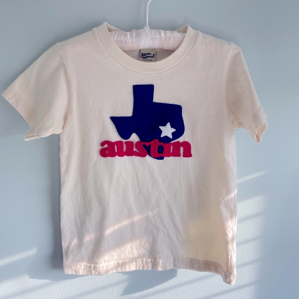 Kids Organic Austin, Texas T-shirt - unisex size 4